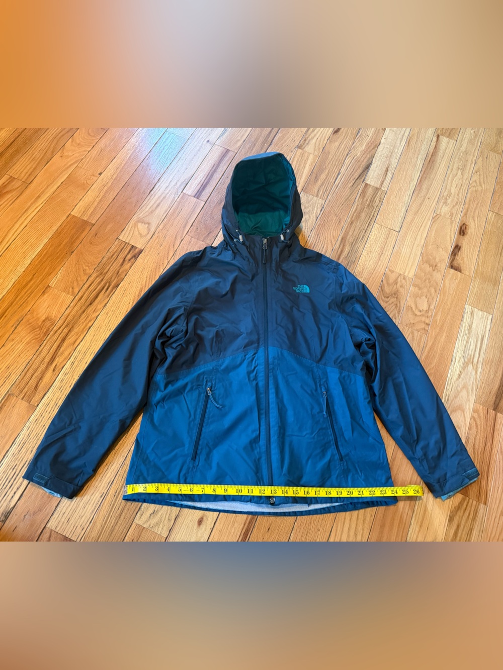 The North Face DRYVENT 2-in-1 Coat/Jacket With Liner Blue/Teal Women’s Size XL - Picture 14 of 16